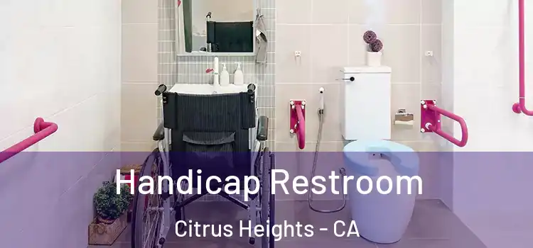 Handicap Restroom Citrus Heights - CA